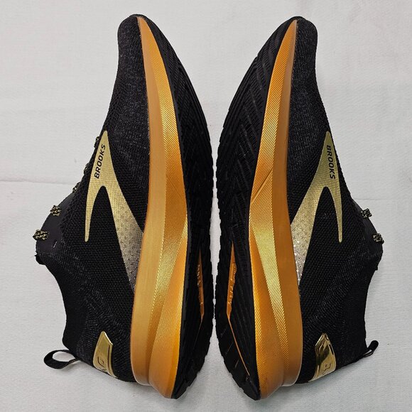 Brooks Running Levitate 4 Black Gold Victory Trainer Shoes Women's Size 8- EUC - Picture 6 of 11